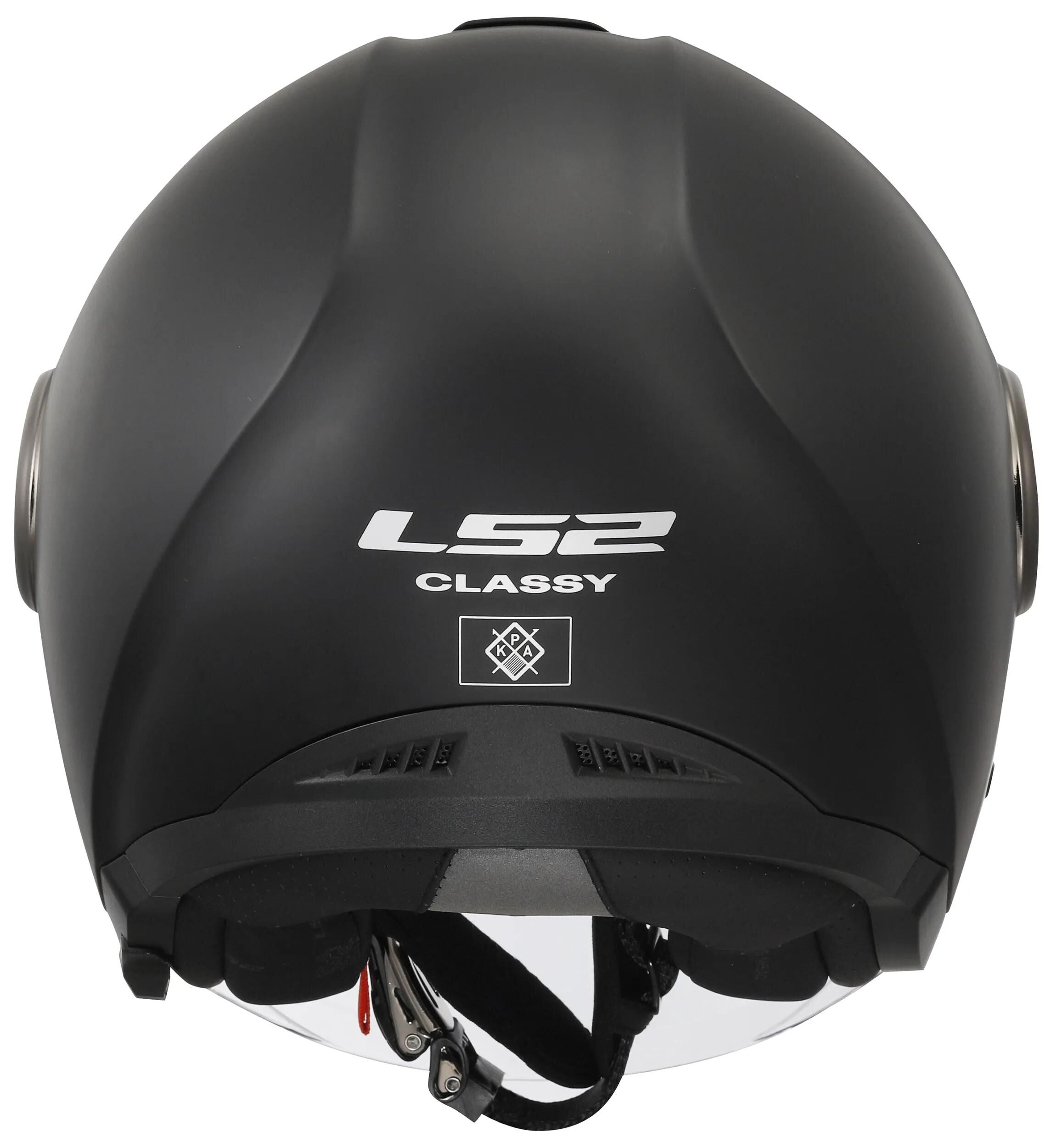Ls2 jethelm of620 classy solid helmet of620 classy solid matt black gr. xs