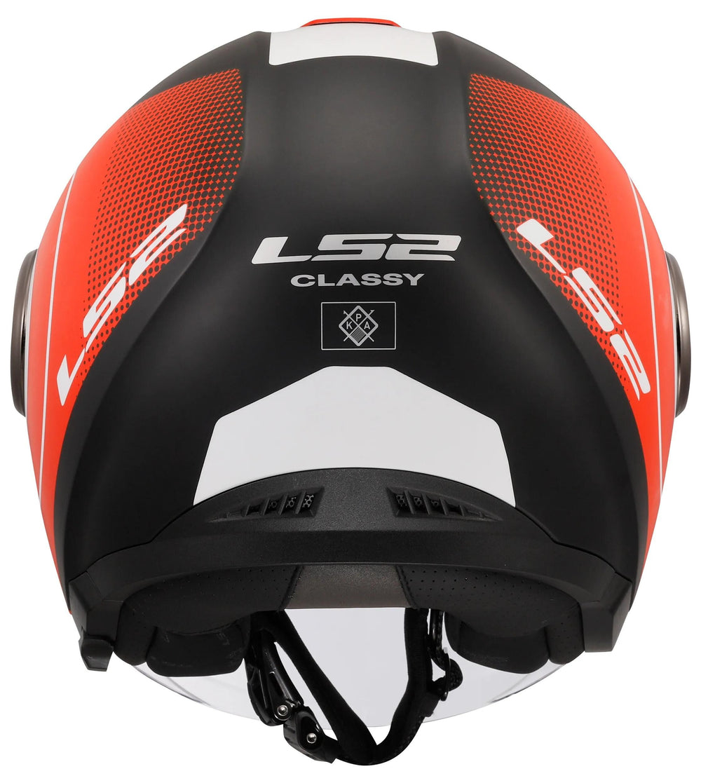 Ls2 jethelm of620 classy disko helmet of620 classy disco bw rt ws gr. m