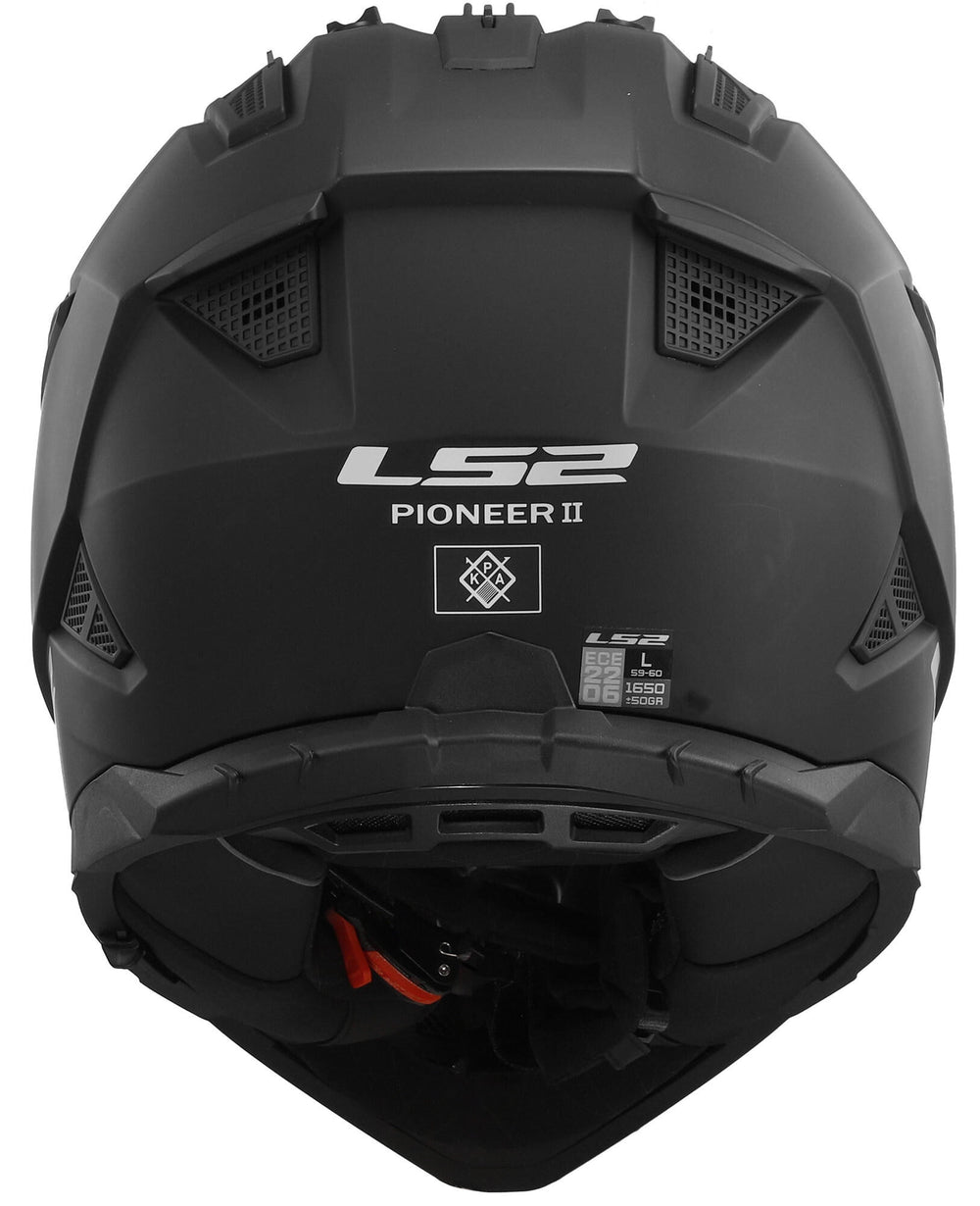 Ls2 endurohelm mx702 pioneer ii solid helmet mx702 pioneer ii matt black gr. 3xl