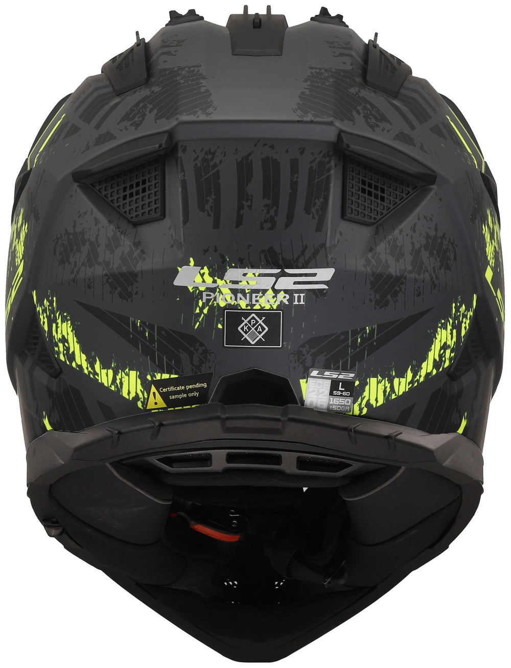 Ls2 endurohelm mx702 pioneer ii crazy helmet mx702 pioneer ii crazy m. sw ge gr. xs