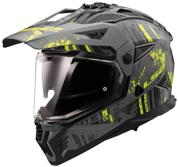 Ls2 endurohelm mx702 pioneer ii crazy helmet mx702 pioneer ii crazy m. sw ge gr. s