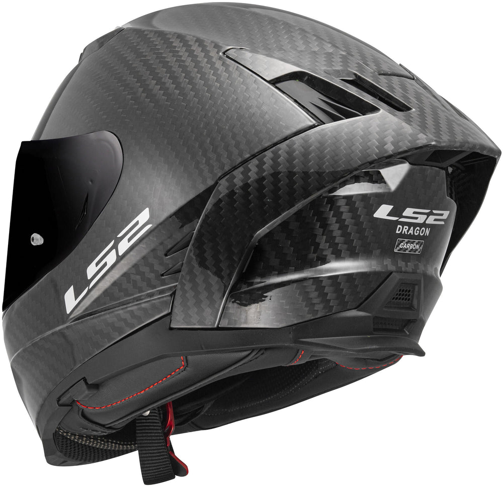 Ls2 integraalhelm ff807 dragon carbon helmet ff807 dragon carbon matt gr. s