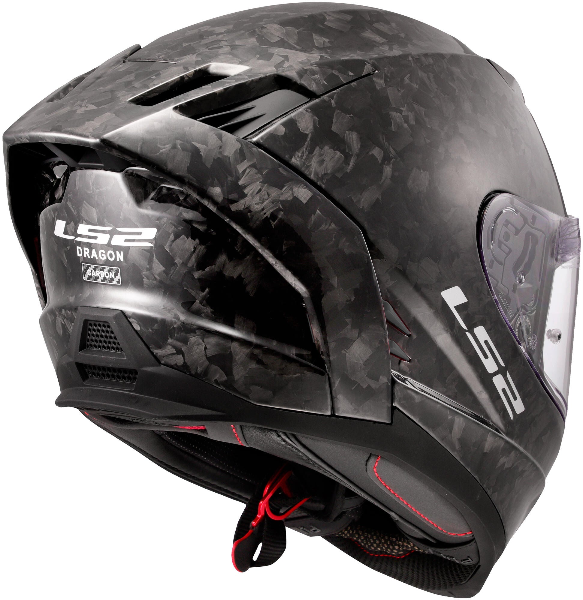 Ls2 integraalhelm ff807 dragon forged helmet ff807 dragon carbon forged gr. xs
