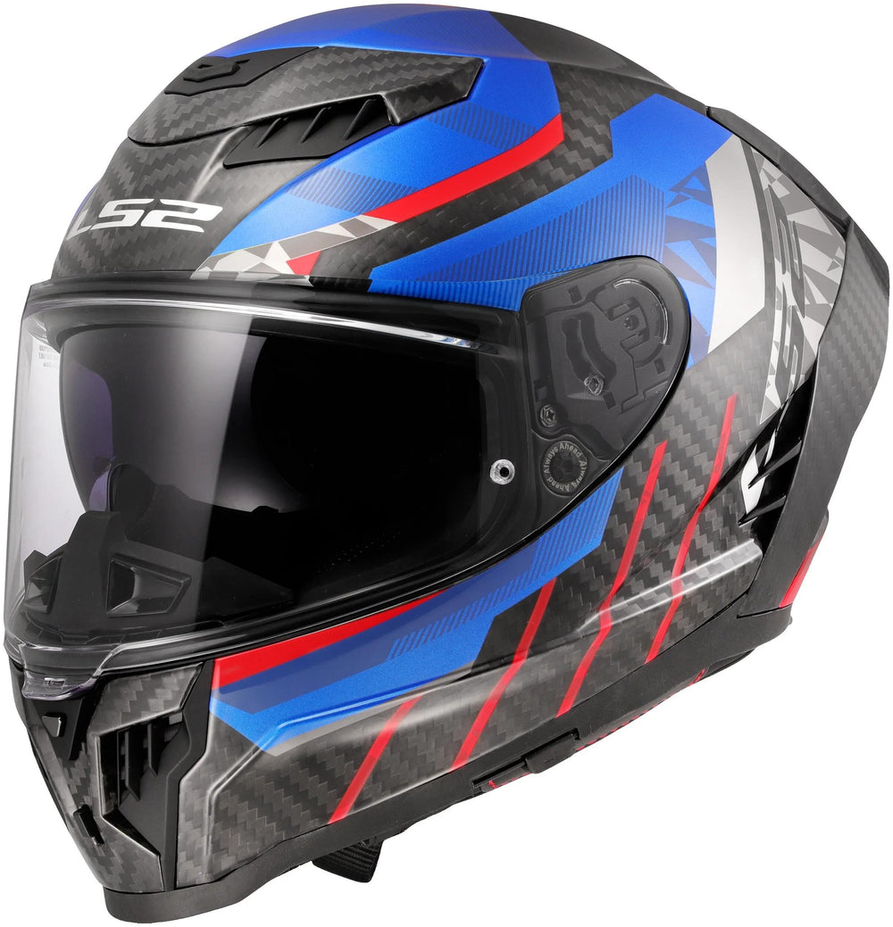 Ls2 integralhelm ff807 dragon trax helmet ff807 dragon trax blue red gr. m