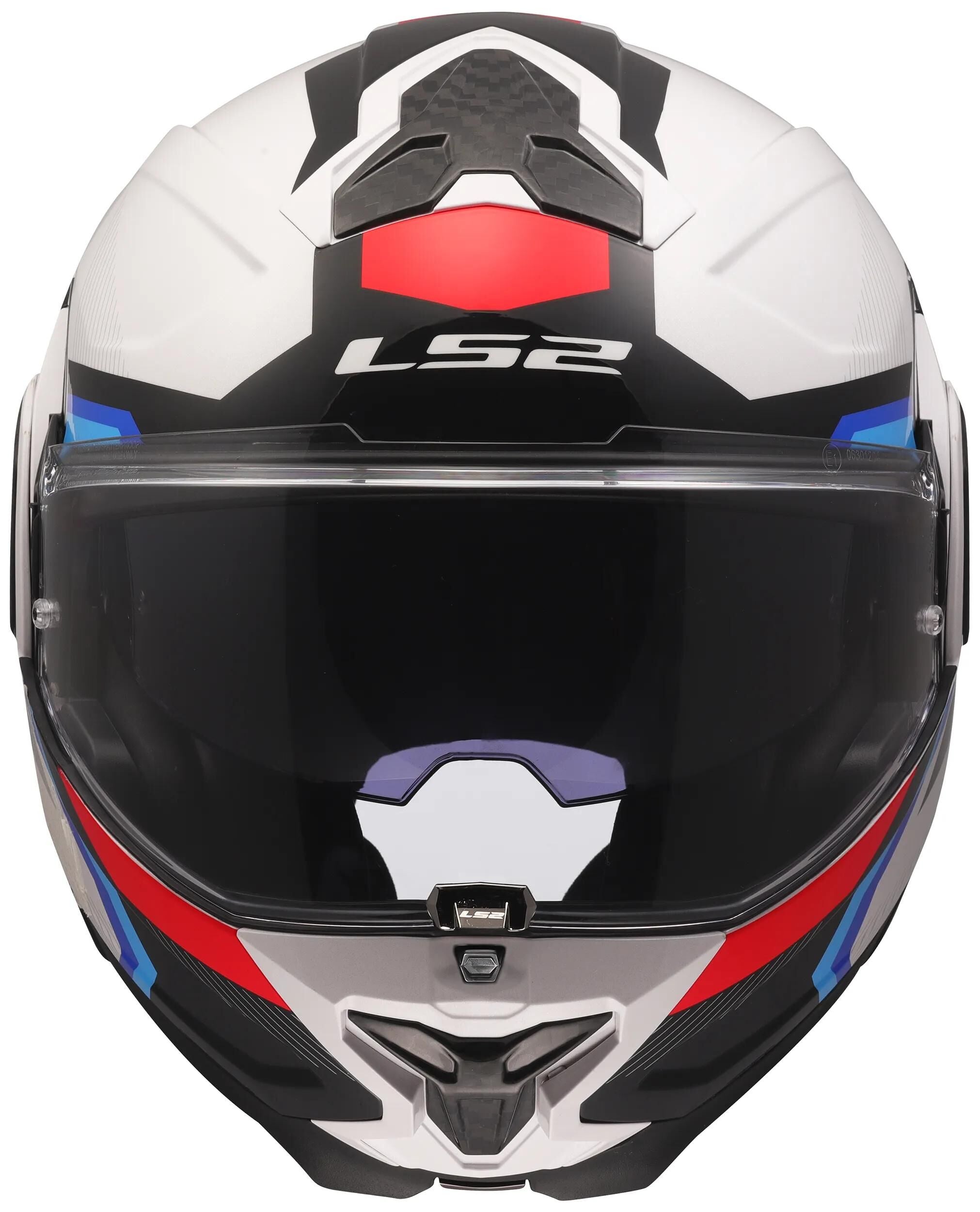 Ls2 klapphelm ff910 advant ii triple helmet ff910 advant ii triple l wh blue red