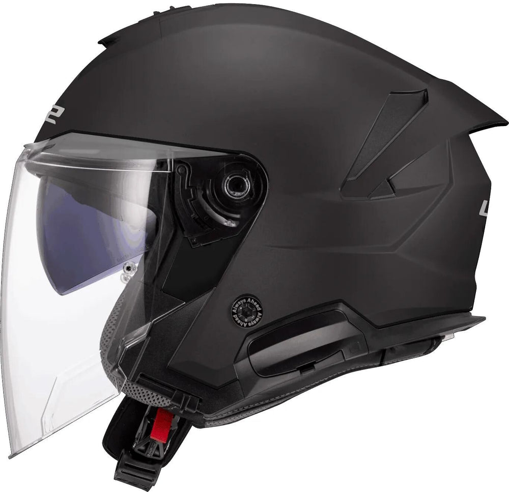 Ls2 jethelm of618 verso ii solid helmets of618 verso i solid black matt gr. l