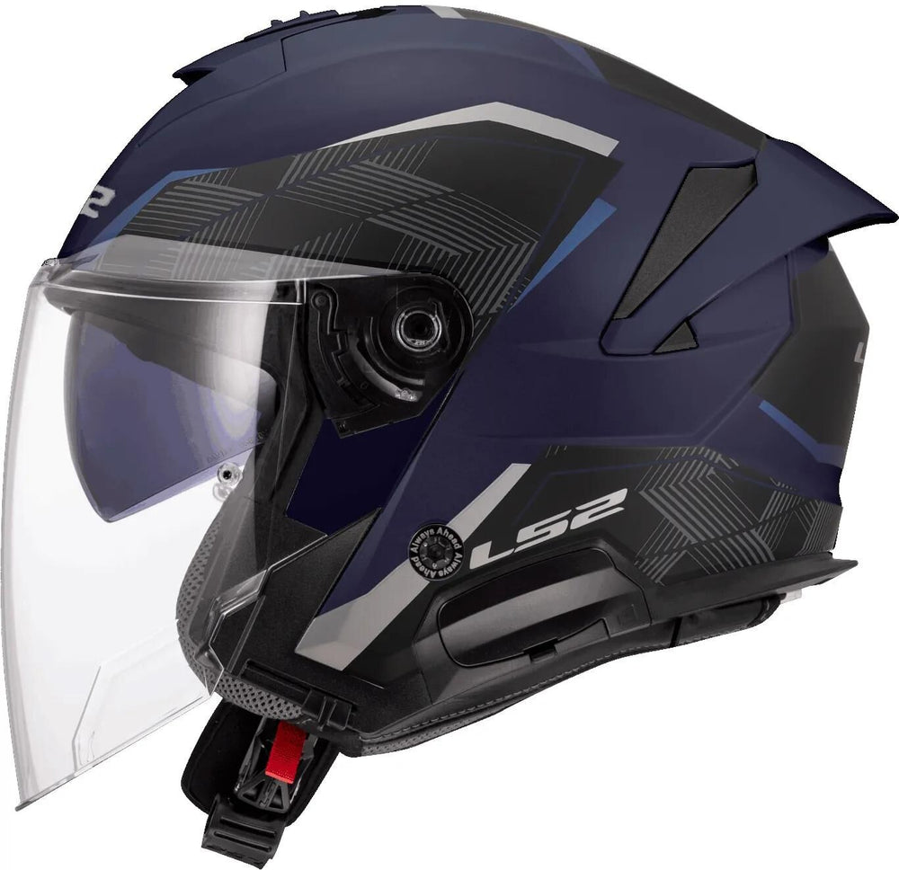 Ls2 jethelm of618 verso ii air helmets of618 verso i air blue matt gr. m