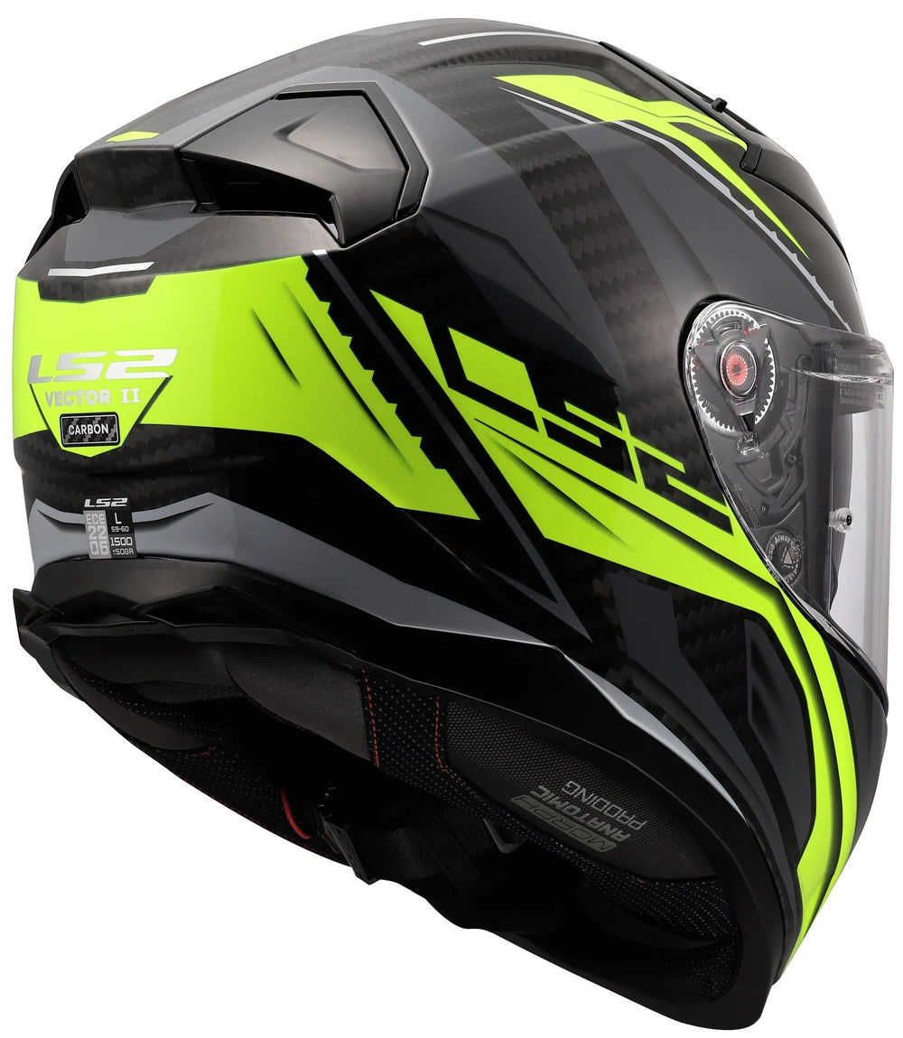 Ls2 integralhelm ff811 vector ii carbon savage helmet ff811 vector i c savage h-v yellow xl