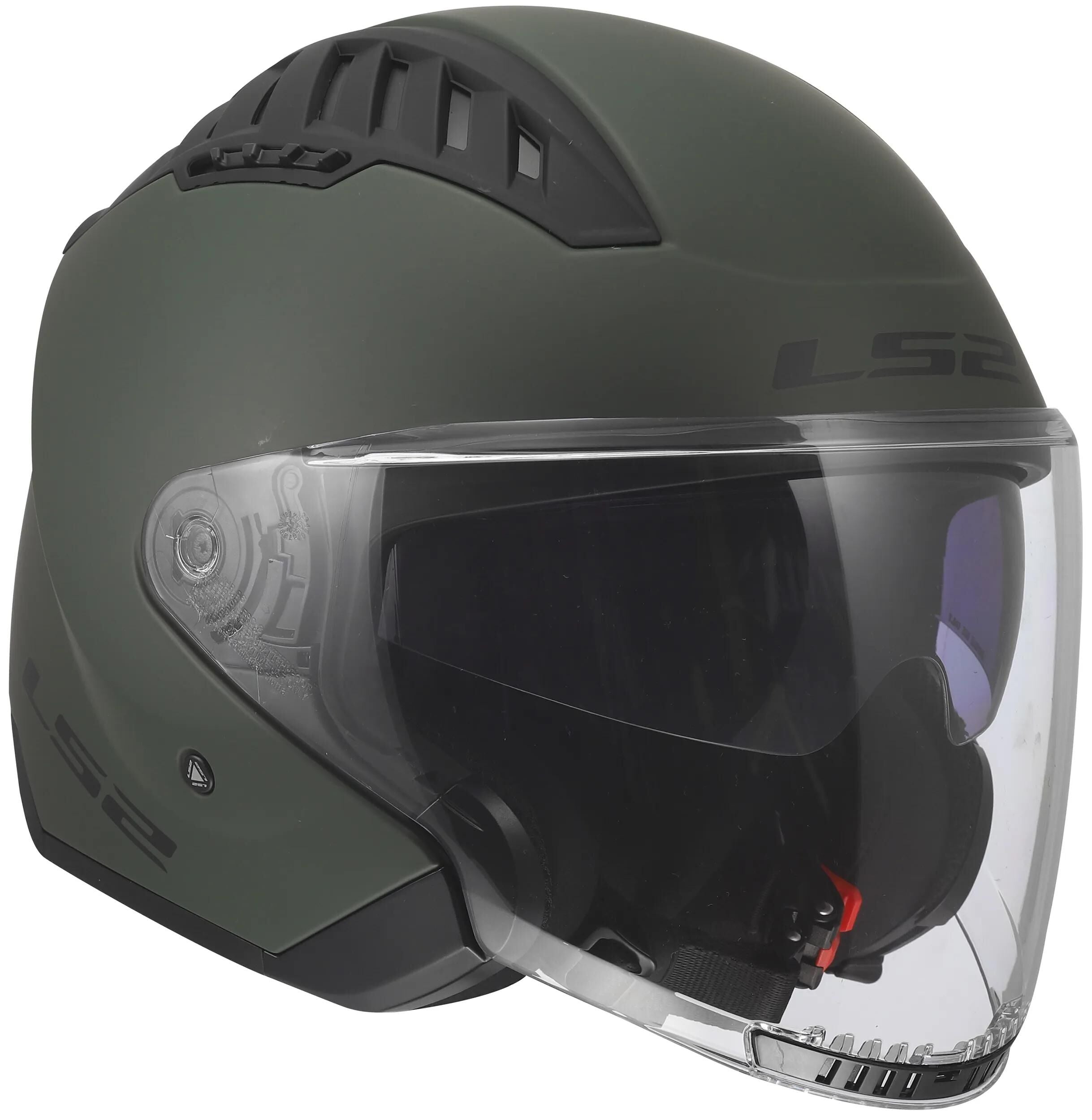 Ls2 jethelm of600 copter ii solid helmet of600 copter i military green gr. xl