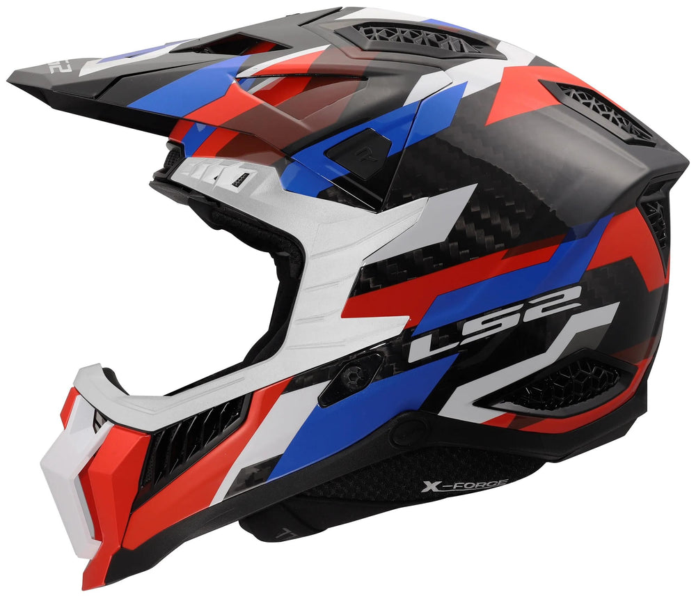 Ls2 crosshelm mx703 x-force phantom helmet mx703 x-force phantom bl ws red xl
