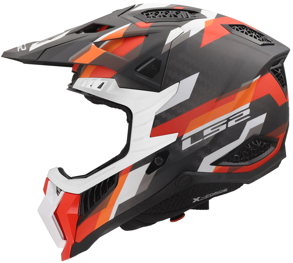 Ls2 crosshelm mx703 x-force phantom helmet mx703 x-force phantom matt or red m