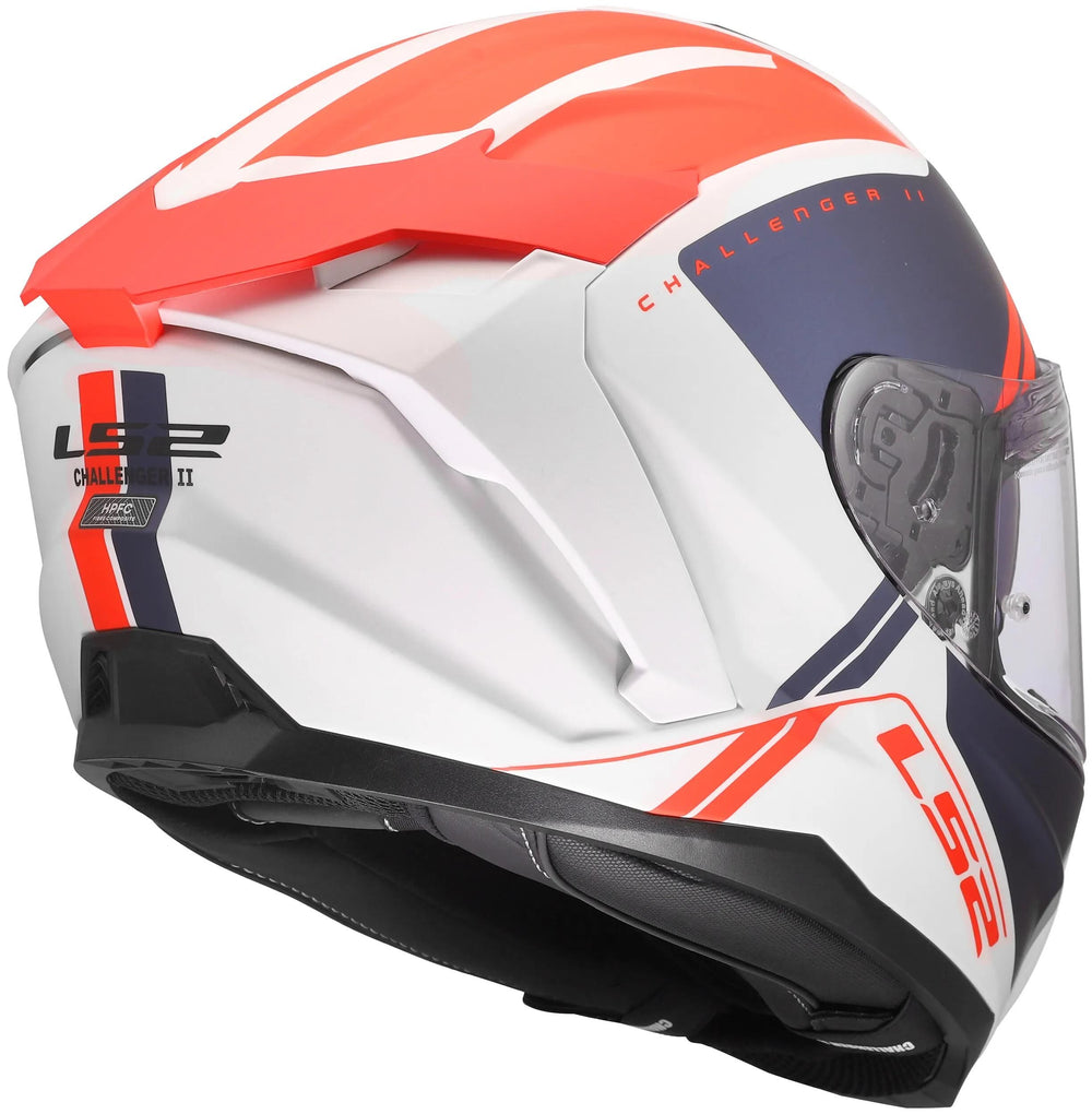 Ls2 integralhelm ff817 challenger ii titan helmet ff817 challeng ii titanium white bl rt l