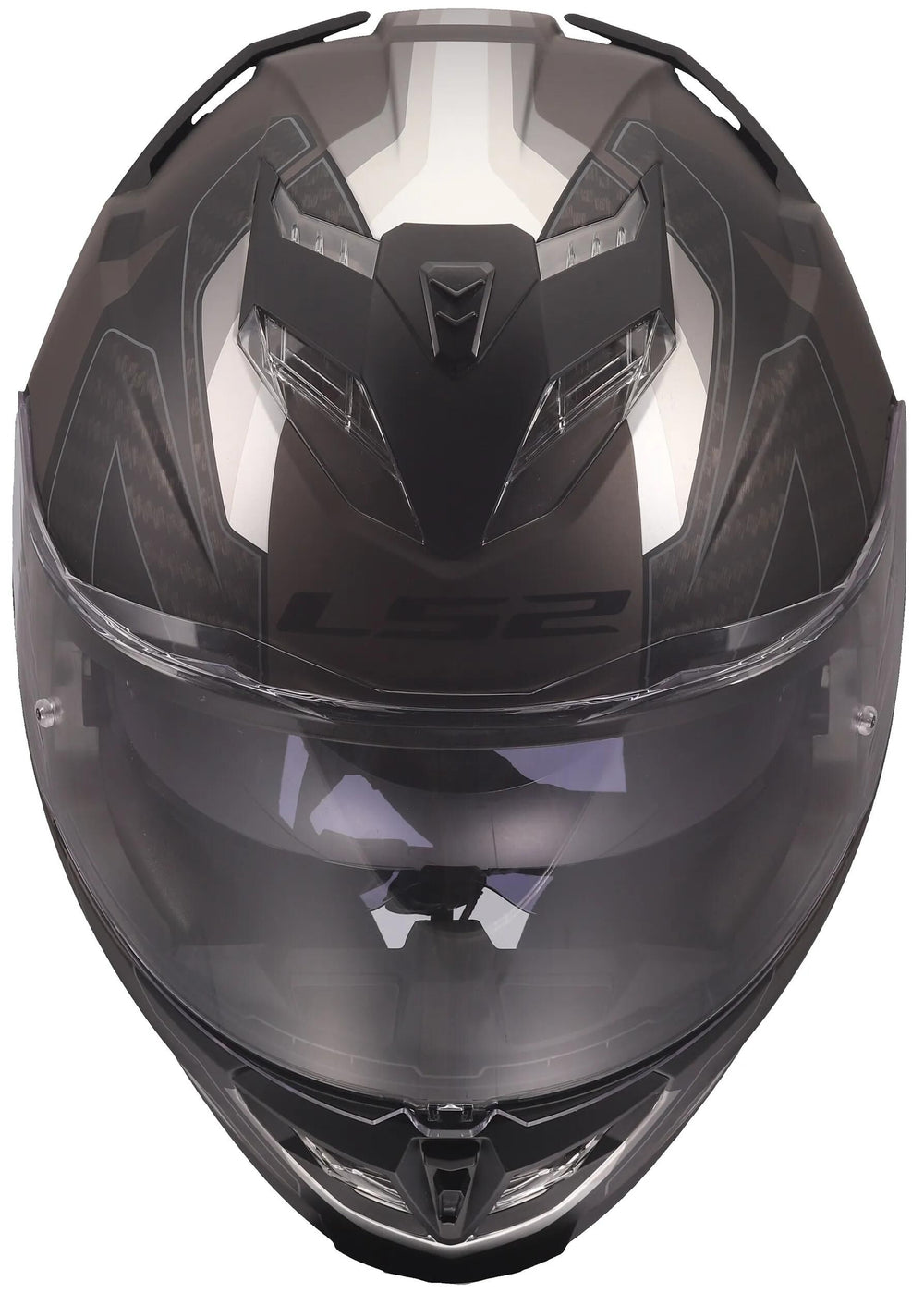 Ls2 integralhelm ff818 storm iii sporty helmet ff818 storm ii sporty matt black grey xl