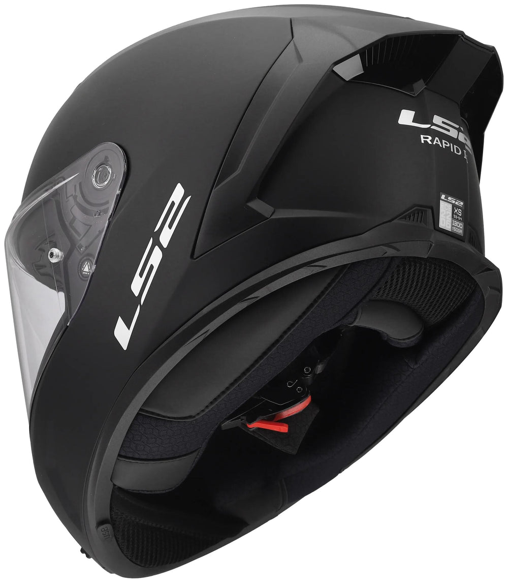 Ls2 integralhelm ff820 rapid iii solid helmets ff820 rapid i solid matt black size xxl