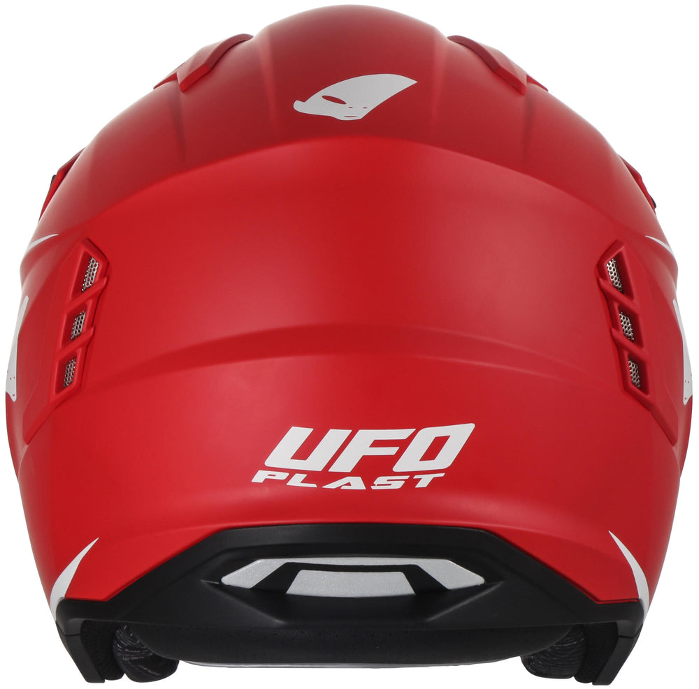 Ufo plast jethelm sheratan helmet sheratan s matt red