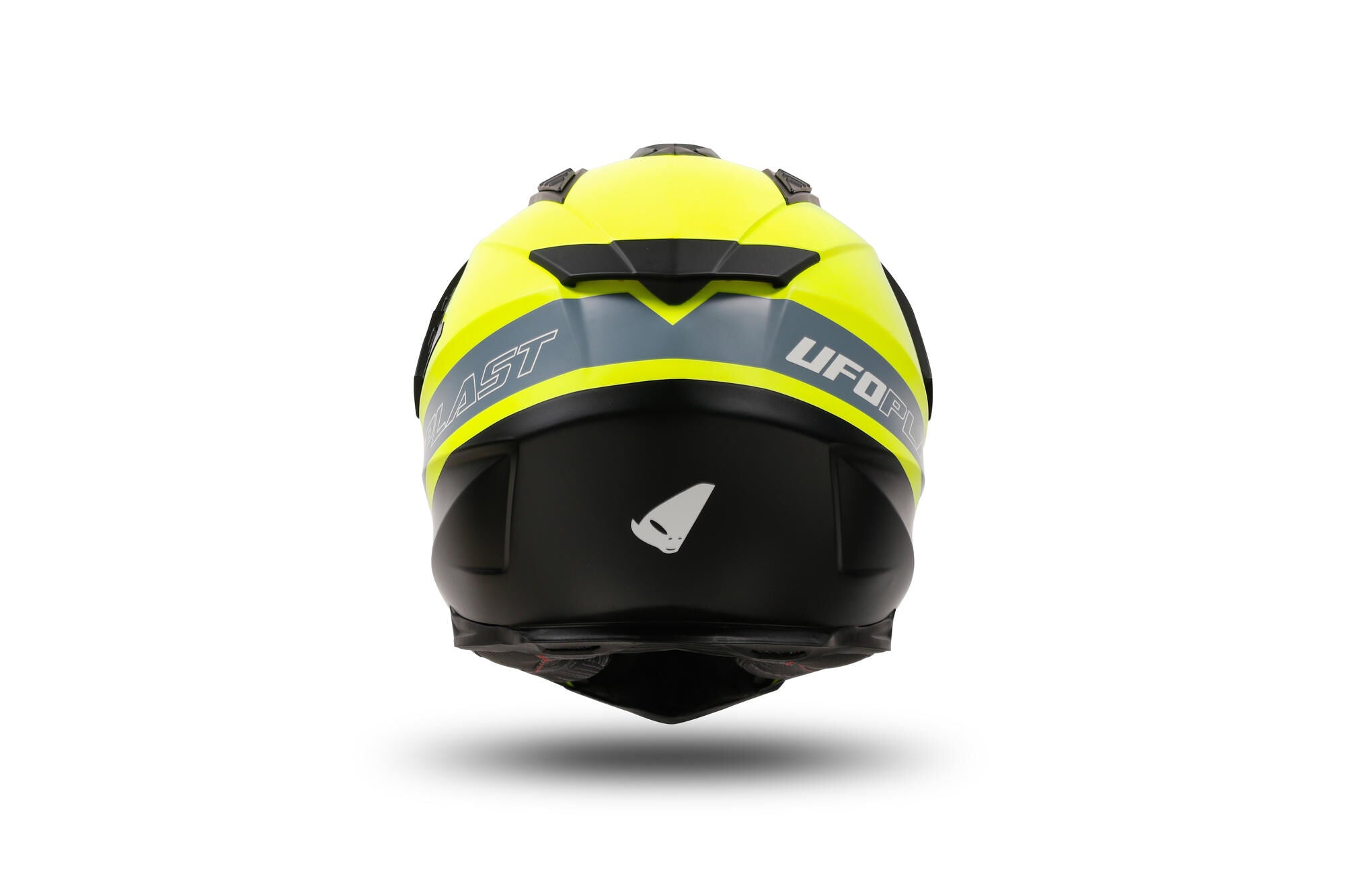 Ufo plast endurohelm ariëns helmet aries l yellow black