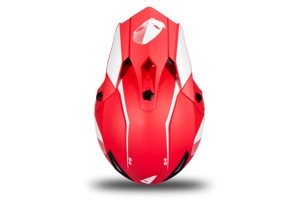 Ufo plast kinder crosshelm korey helmet ufo plst korey s matt red