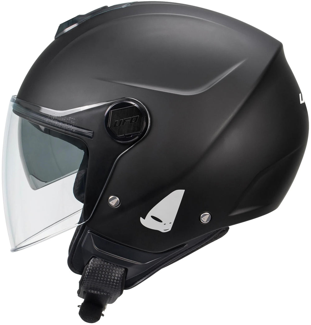Ufo plast jethelm nixie helmet ufo nixie jet matt black gr. xs