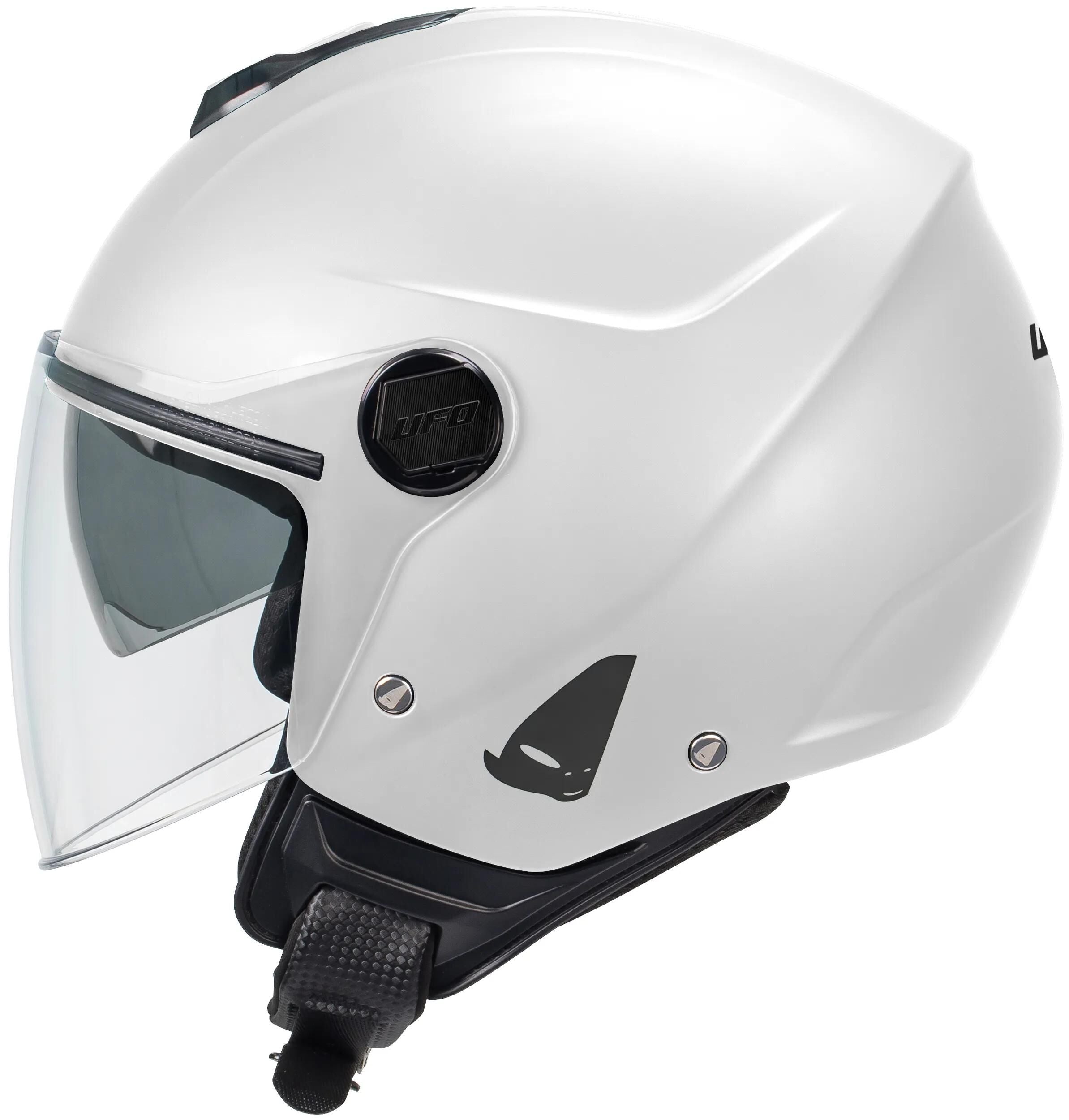 Ufo plast jethelm nixie helmet ufo nixie jet white gr. l