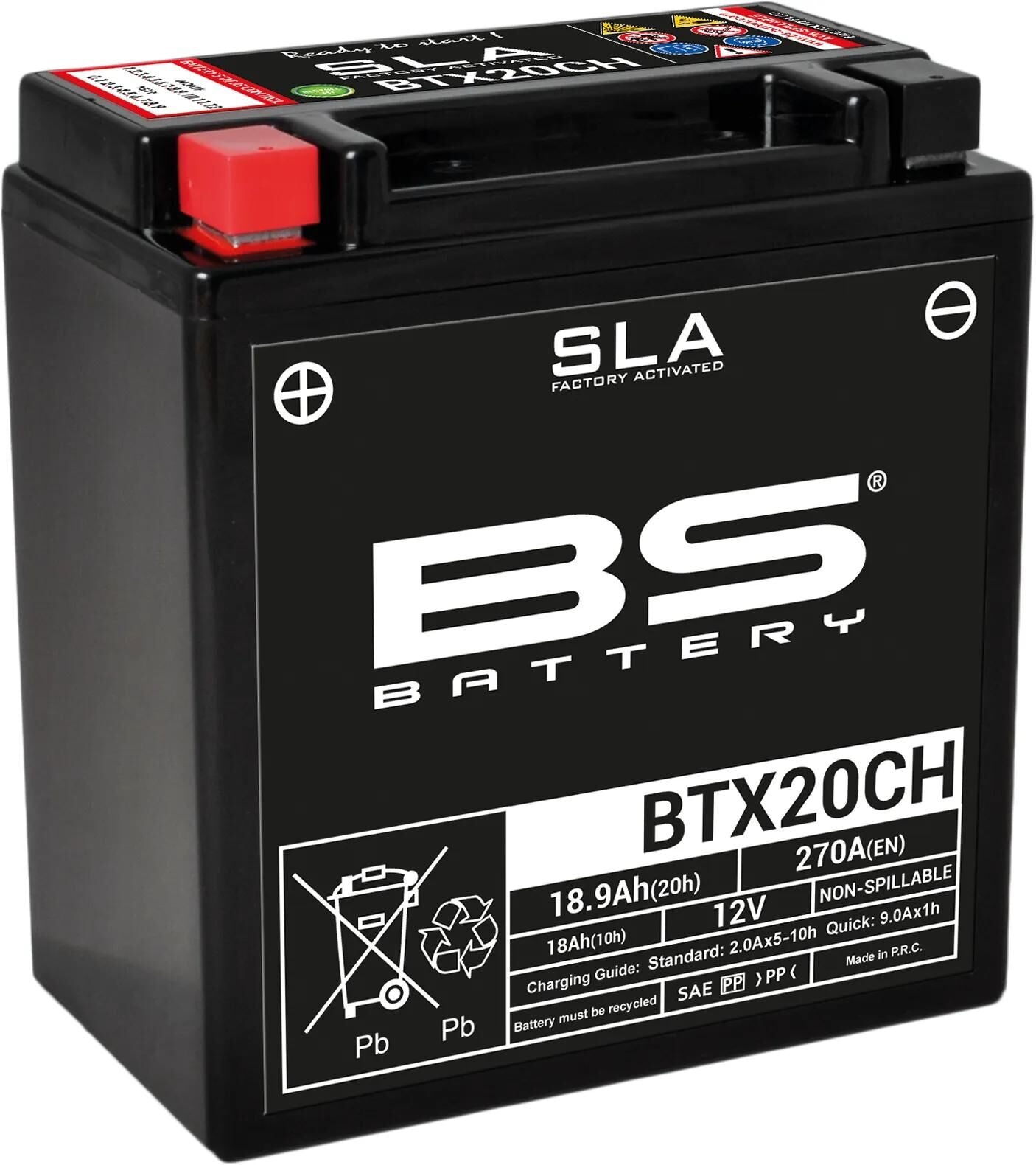 Bs-battery batterie btx20ch btx20ch-bs battery btx20ch bs sla