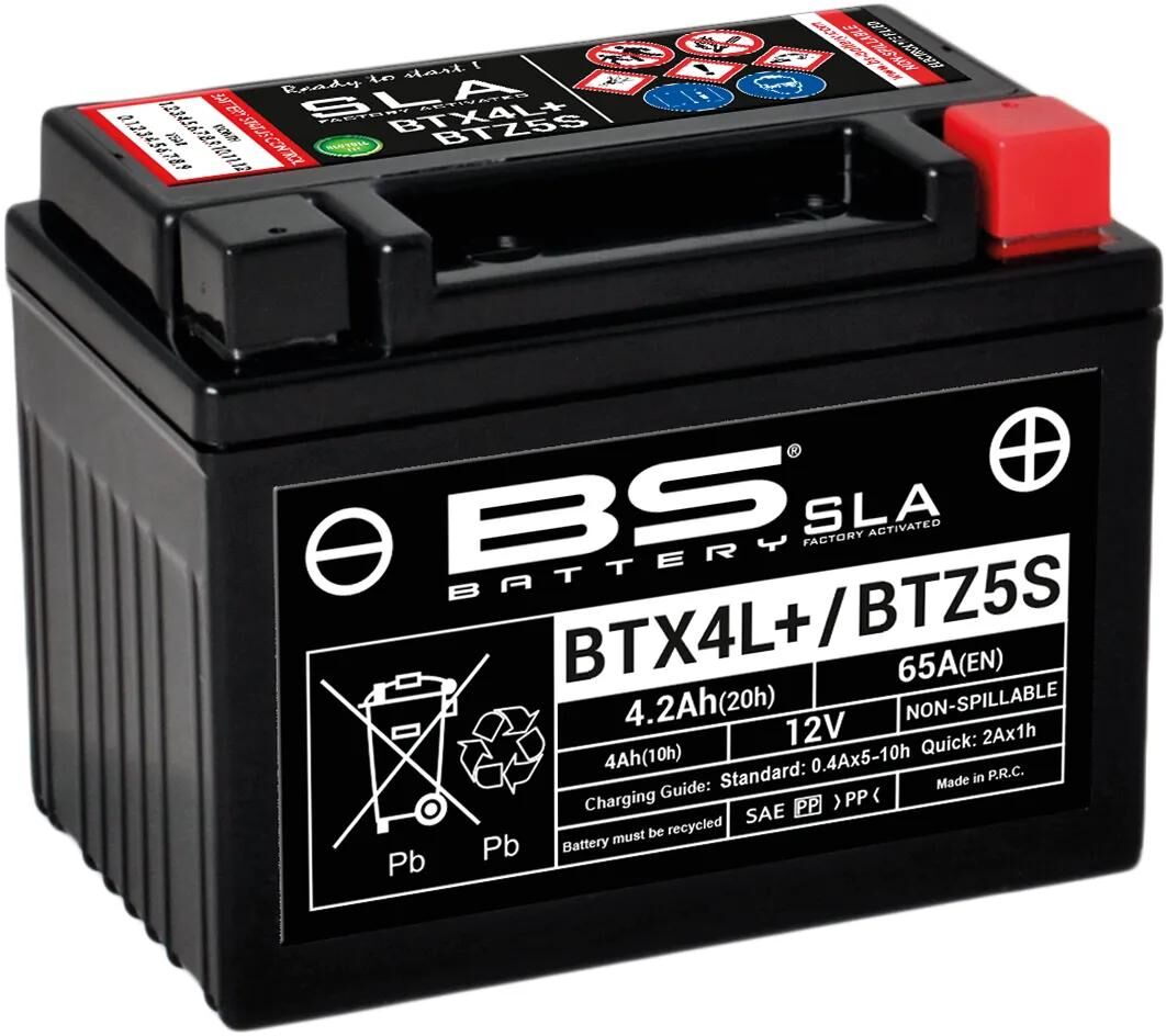 Bs-battery batterie btx4l+ btz5s battery btx4l+ btz5s 4ah bs sla