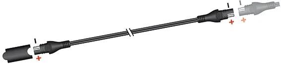 Tecmate toebehoren charging cable optimate extension 4.6m m. sae
