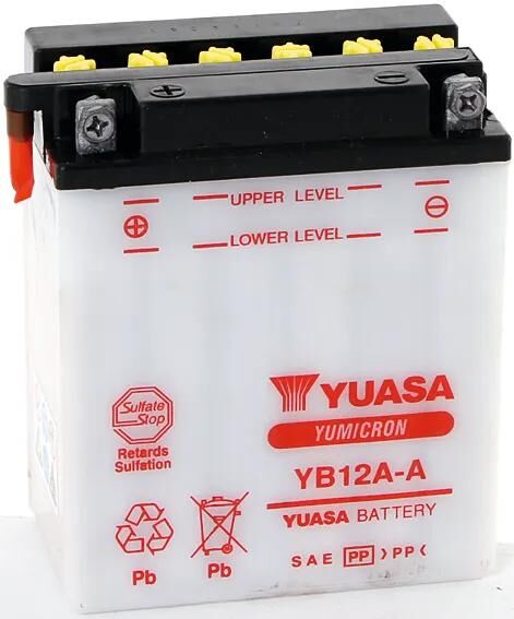 Yuasa batterij yb12a-a battery yb12a-a standard without sp