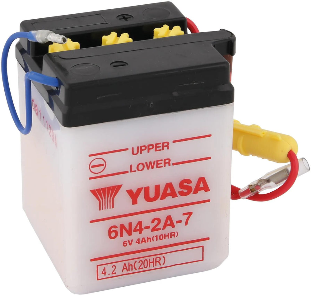 Yuasa batterij 6n4-2a-7 battery 6n4-2a-7 standard without sp