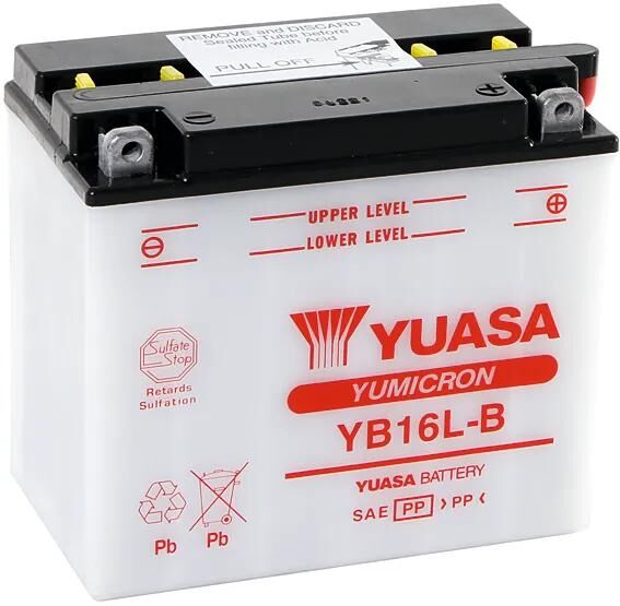 Yuasa batterie yb16l-b battery yb16l-b standard without sp