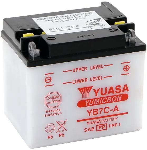 Yuasa batterij yb7c-a battery yb7c-a standard without sp