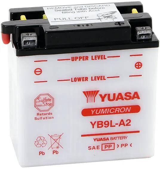 Yuasa batterij yb9l-a2 battery yb9l-a2 standard without sp