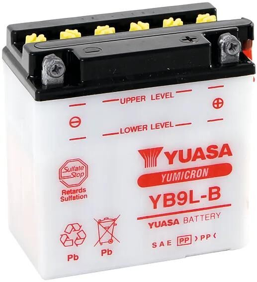 Yuasa batterij yb9l-b battery yb9l-b standard without sp