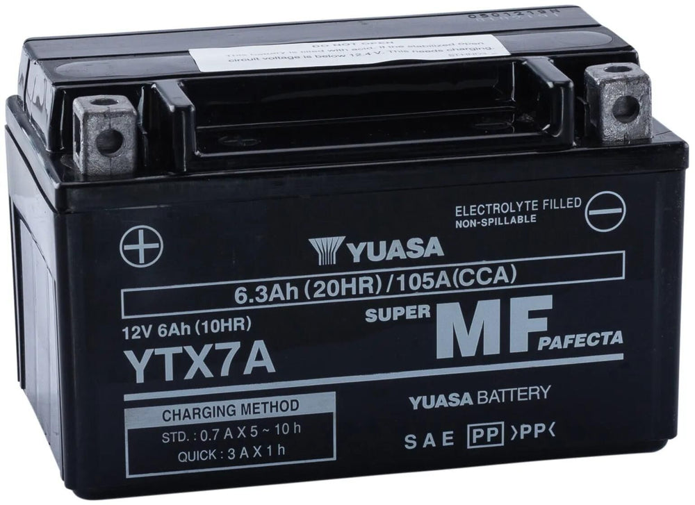Yuasa batterij ytx7a ytx7a-bs battery ytx7a agm