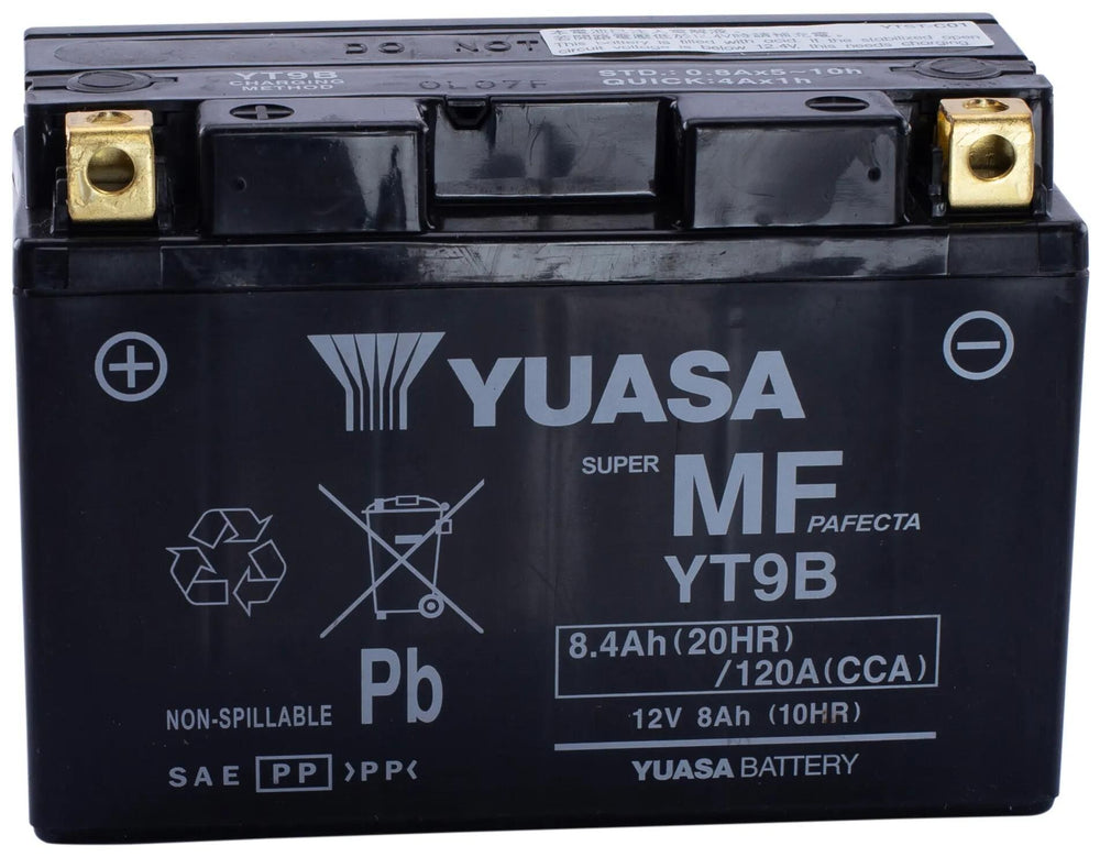 Yuasa batterij yt9b yt9b-bs battery yt9b agm