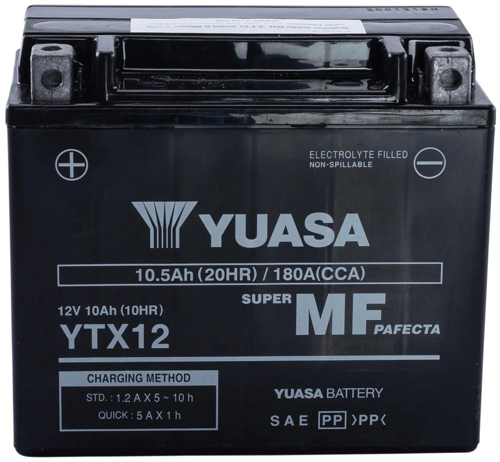Yuasa batterij ytx12 ytx12-bs battery ytx12 agm