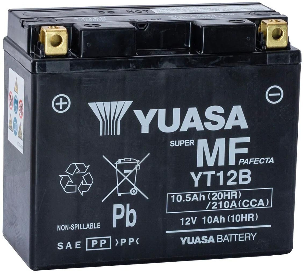 Yuasa batterij yt12b yt12b-bs battery yt12b agm
