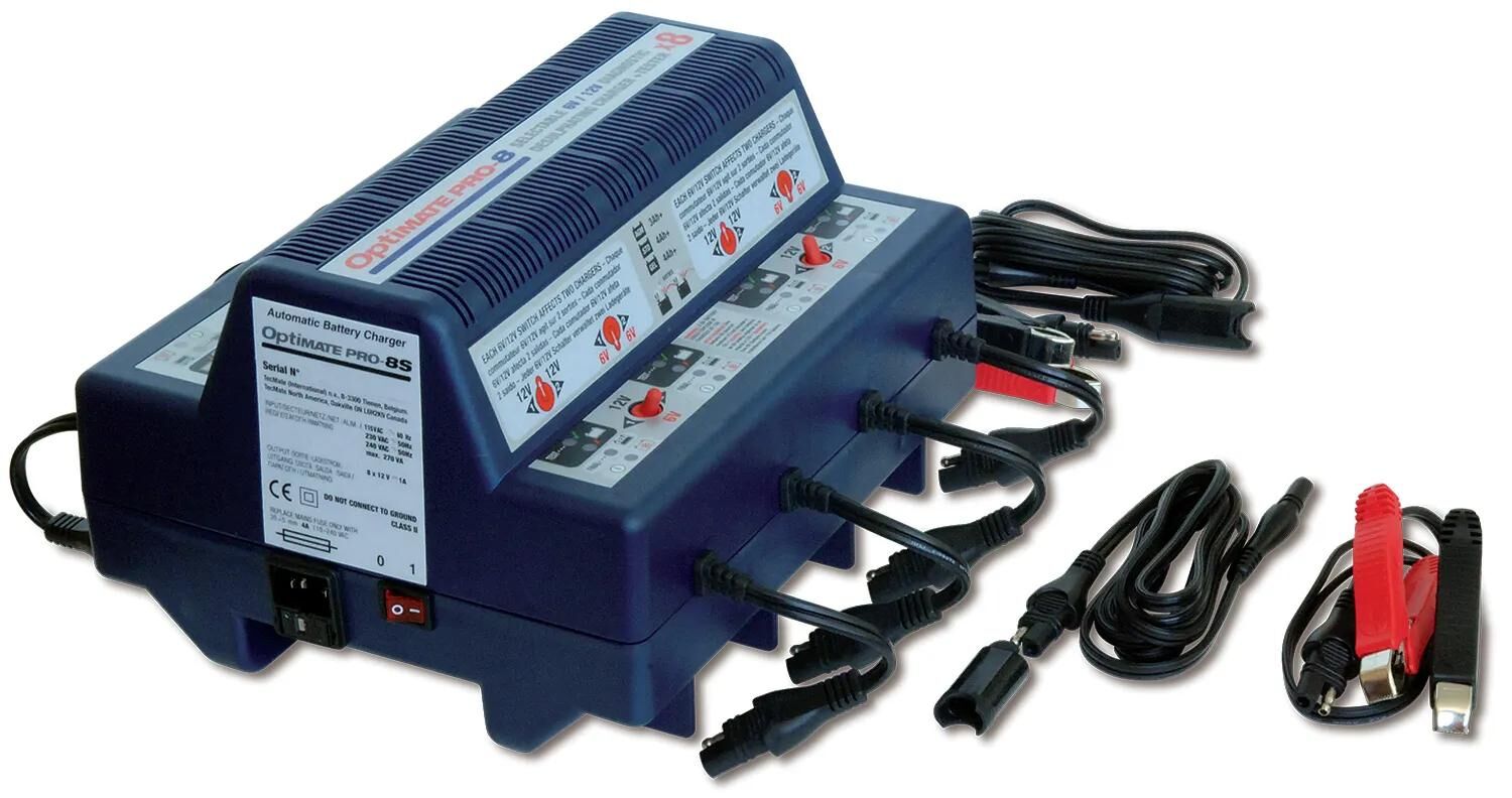 Tecmate batterieladegerät optimate pro-8 optimate pro-8 charger