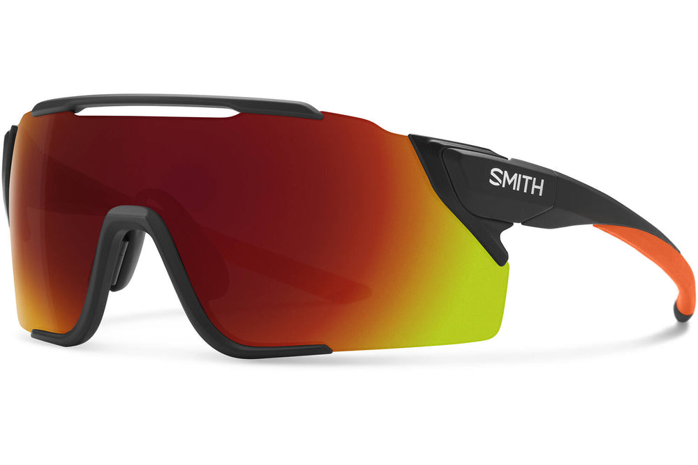 Smith - attack mag bril mtb mat zwart cinder chr rood mir