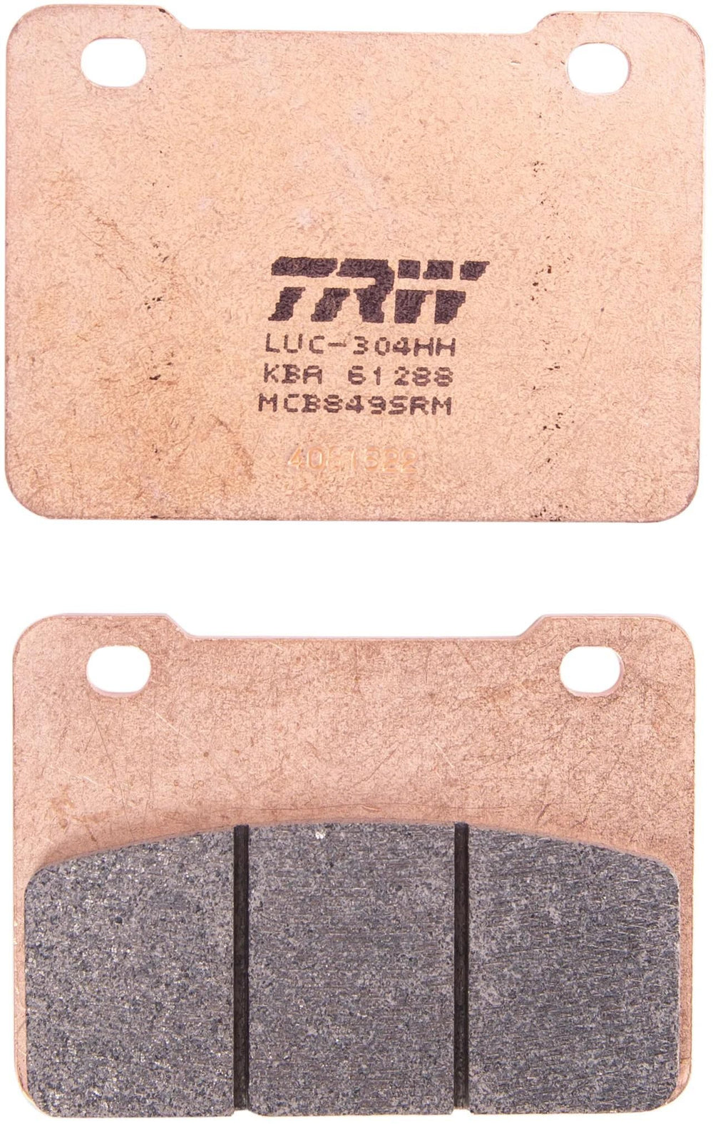 Trw remblokken mcb 849 brake pads sinter mcb 849 srm