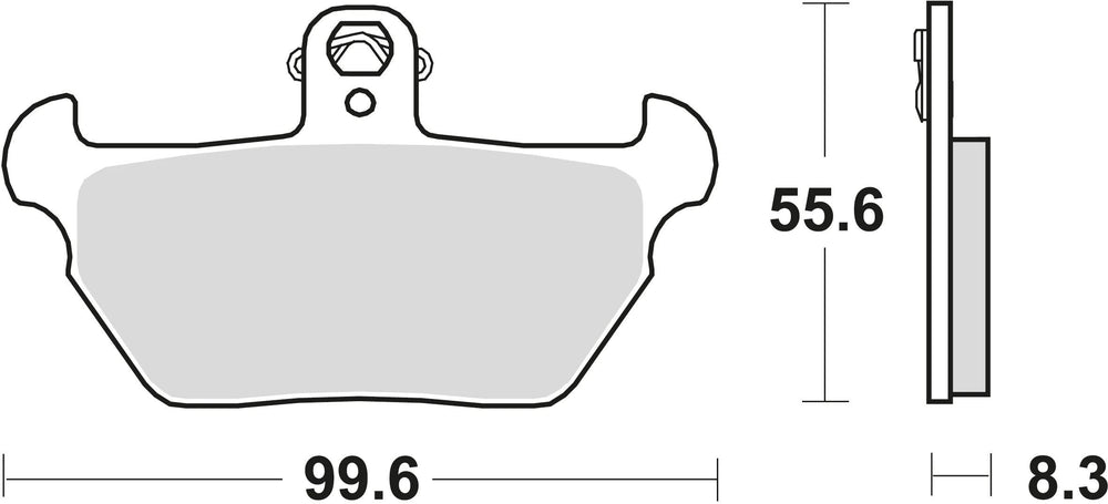 Trw remblokken mcb 621 brake pads organ. mcb 621