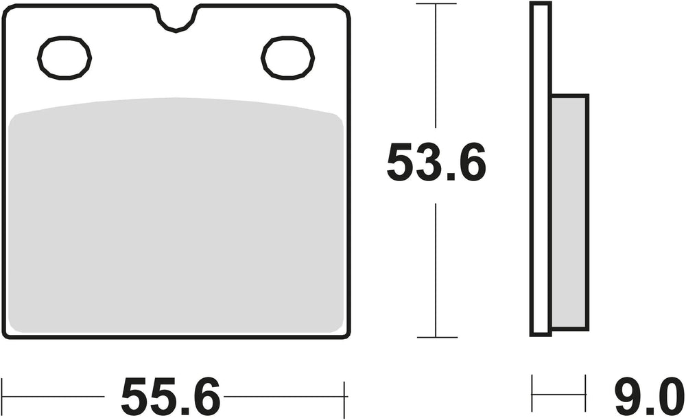 Trw remblokken mcb 19 brake pads sinter mcb 19 rq