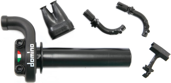 Domino gasdraaigreep armatuur kre03 throttle grips alu sw 2-train kre03