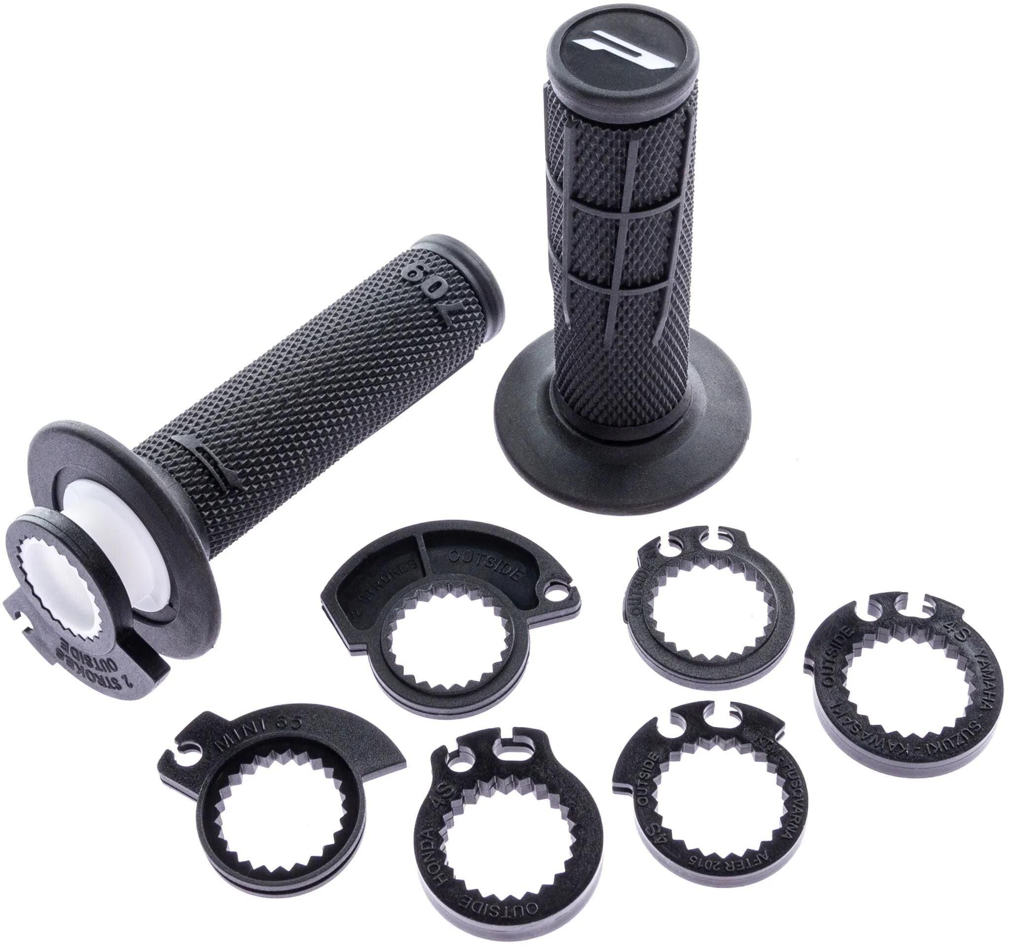 Progrip griffgummi 709 scs throttle grip scs sw 115mm closed