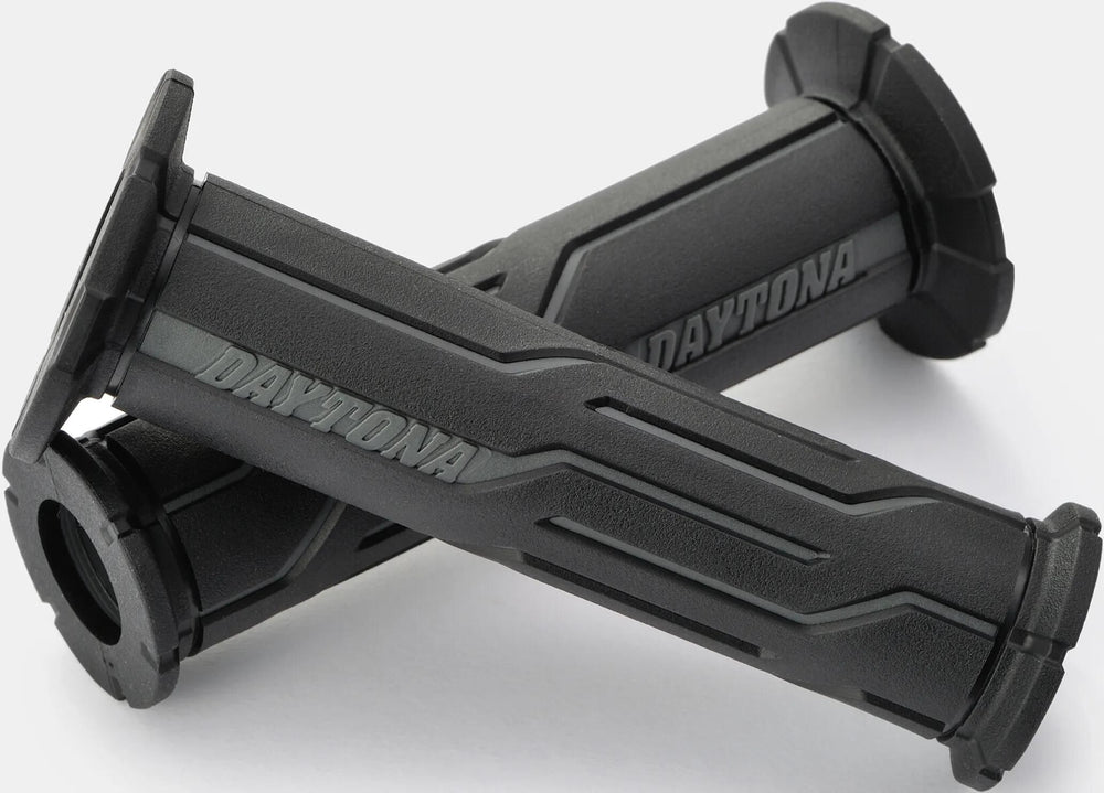 Daytona rubber handvat d-line rubber grip d-lin sw gr 125 open