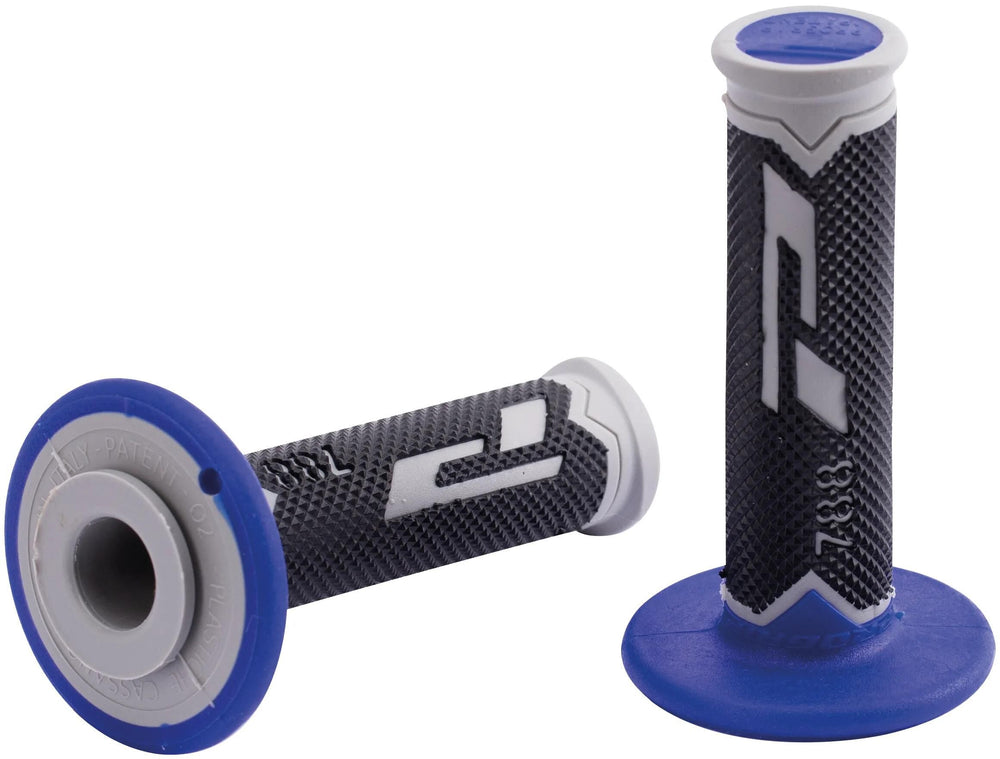 Progrip rubber handvat 788 rubber grip 788 gr sw bl 115mm closed.