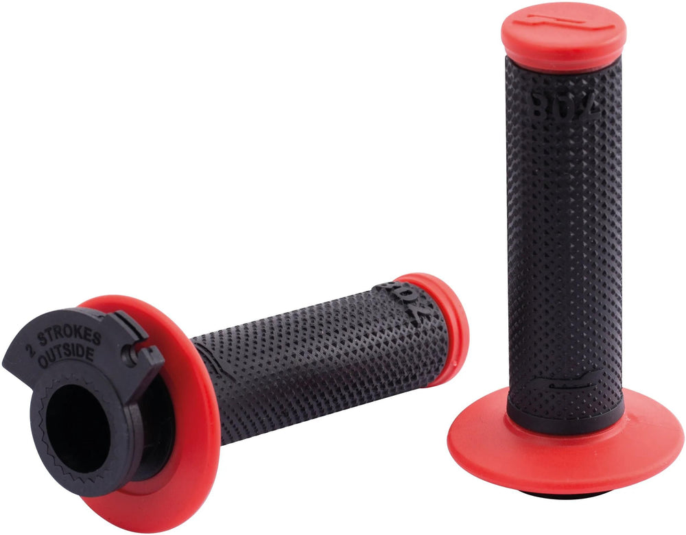 Progrip rubber handvat 708 scs throttle grip scs rt sw 115mm closed