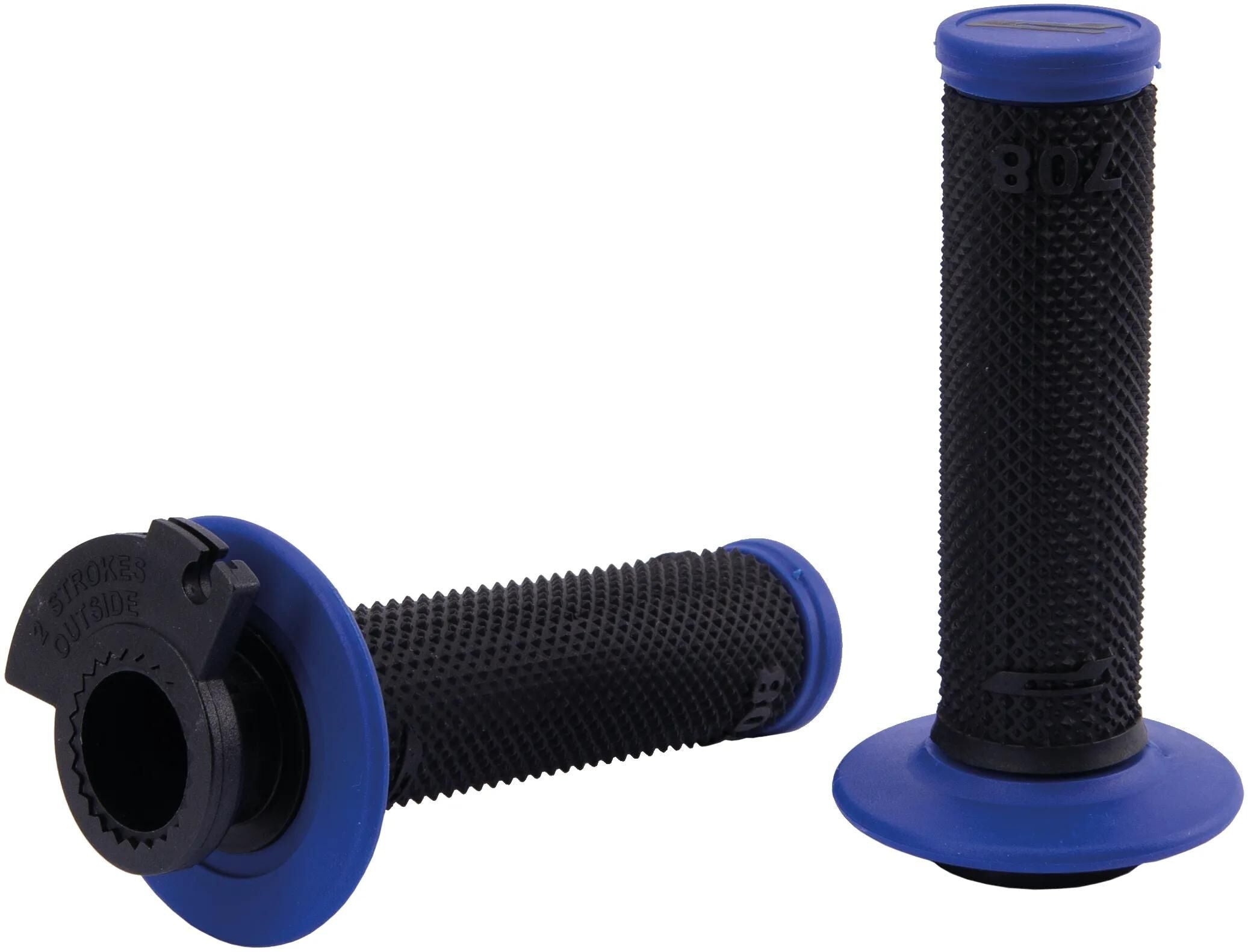 Progrip griffgummi 708 scs throttle grip scs bl sw 115mm closed