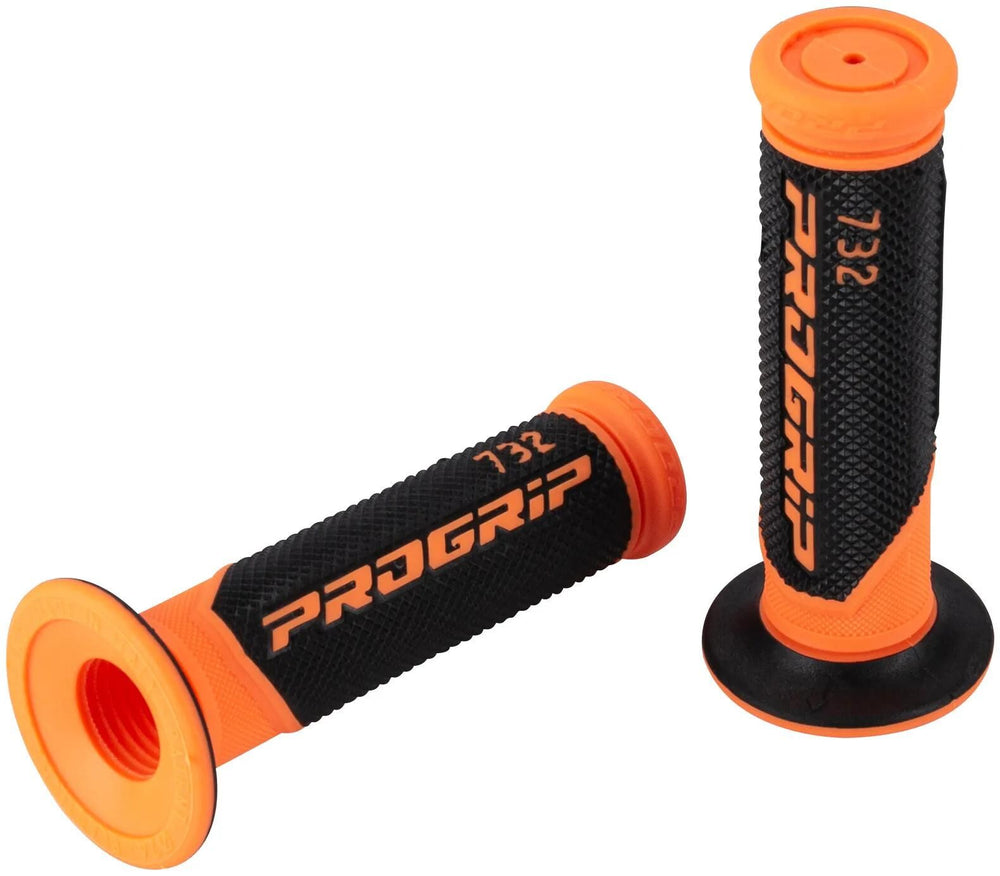 Progrip rubber handvat 732 rubber grip 732 or sw 125mm closed fluo