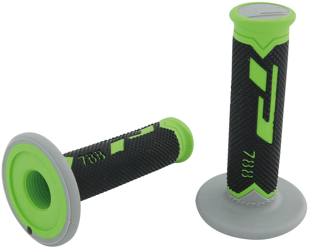 Progrip rubber handvat 788 rubber grip 788 gn sw gr 115mm closed