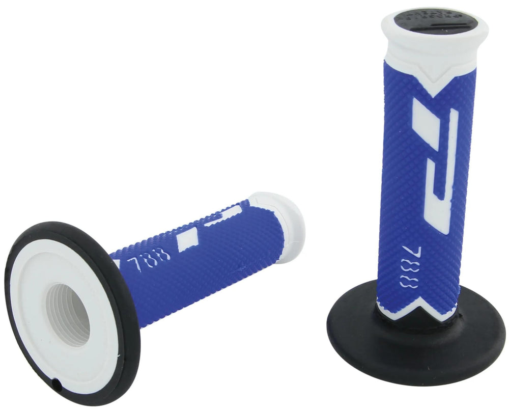 Progrip rubber handvat 788 rubber grip 788 ws bl sw 115mm closed.